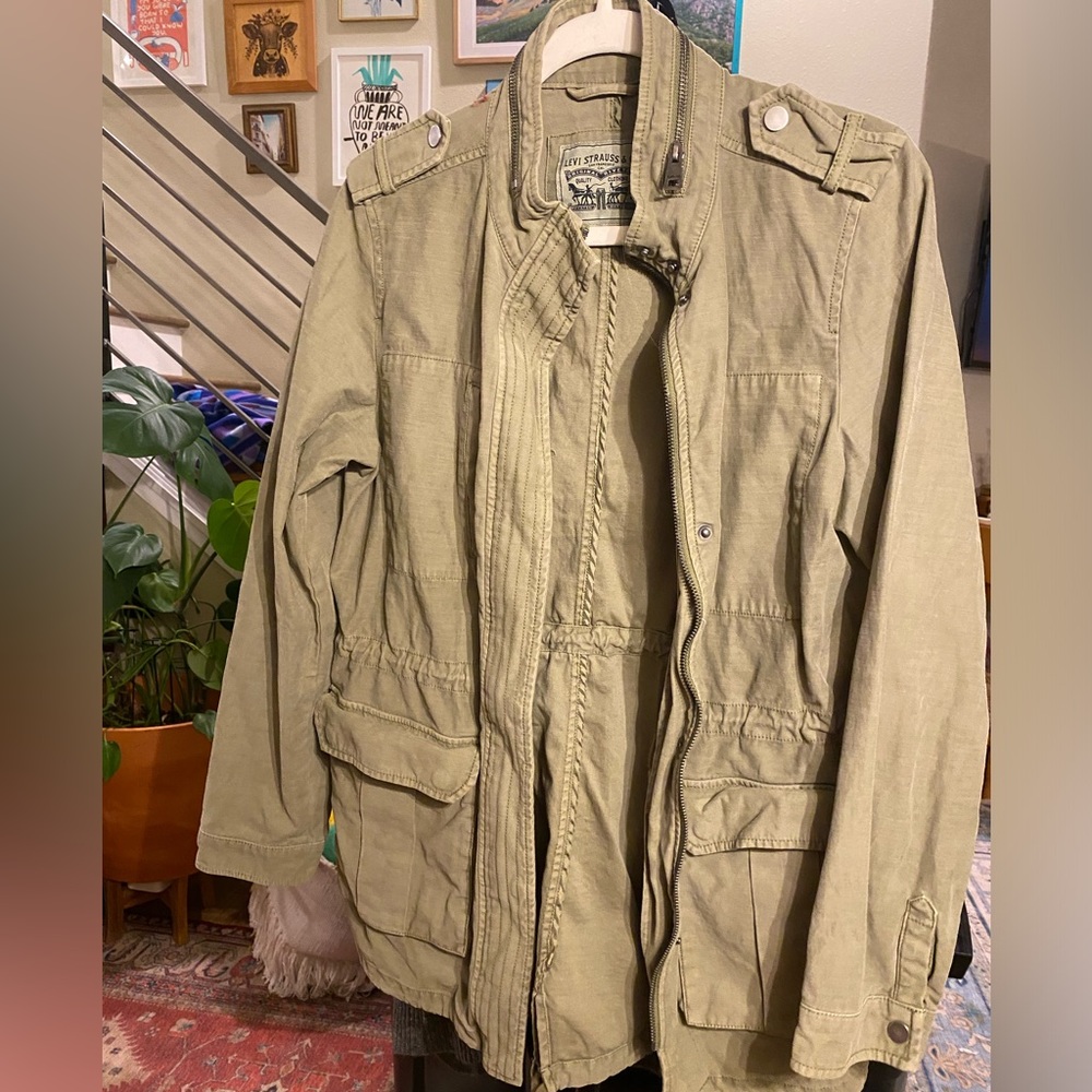 Green Military Jacket